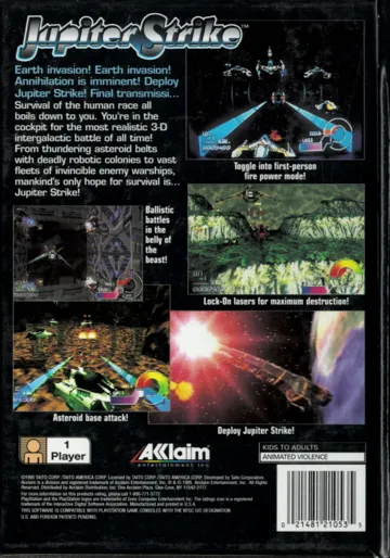 Jupiter Strike (US) box cover back